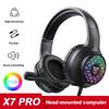 ONIKUMA X7 Pro Wired Headphone High Fidelity Noise Reduction RGB Breathing Light 3.5mm USB Stereo Gaming Headset with Microphone for Computer