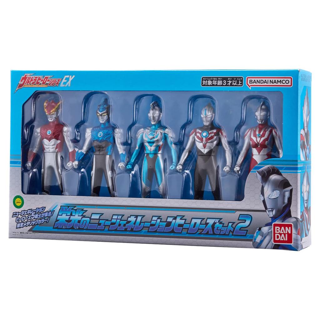 Ultra Hero Series EX Glorious New Generation Heroes Set 2