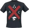 Ретро Игровая Футболка Assassin's Creed Графический Принт Высококлассный Роскошный Унисекс Стиль Как Для Мужчин, Так и Для Женщин