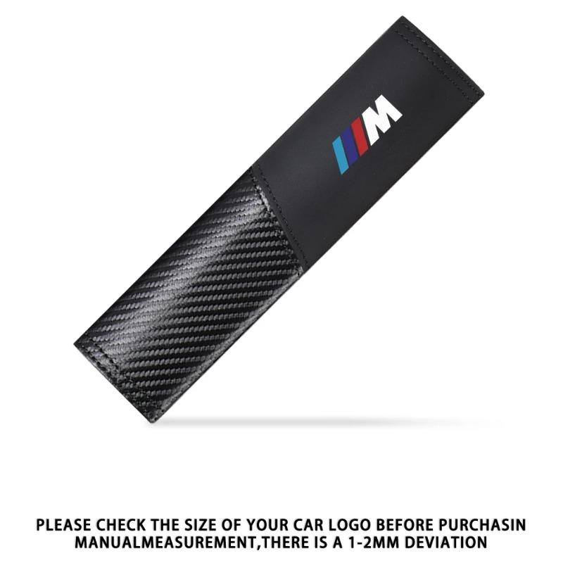 2 шт. Чехлы на ремень безопасности из углеродного волокна, автомобильная накладка на плечо, ремень безопасности для BMW E46 E90 E60 F30 E87 E36 F20 E92 Serie 1, автомобильные аксессуары