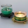 Mini Wrought Iron Candle Holder Creative Simple Geometric Saucer Romantic Candle Cup Table Decoration
