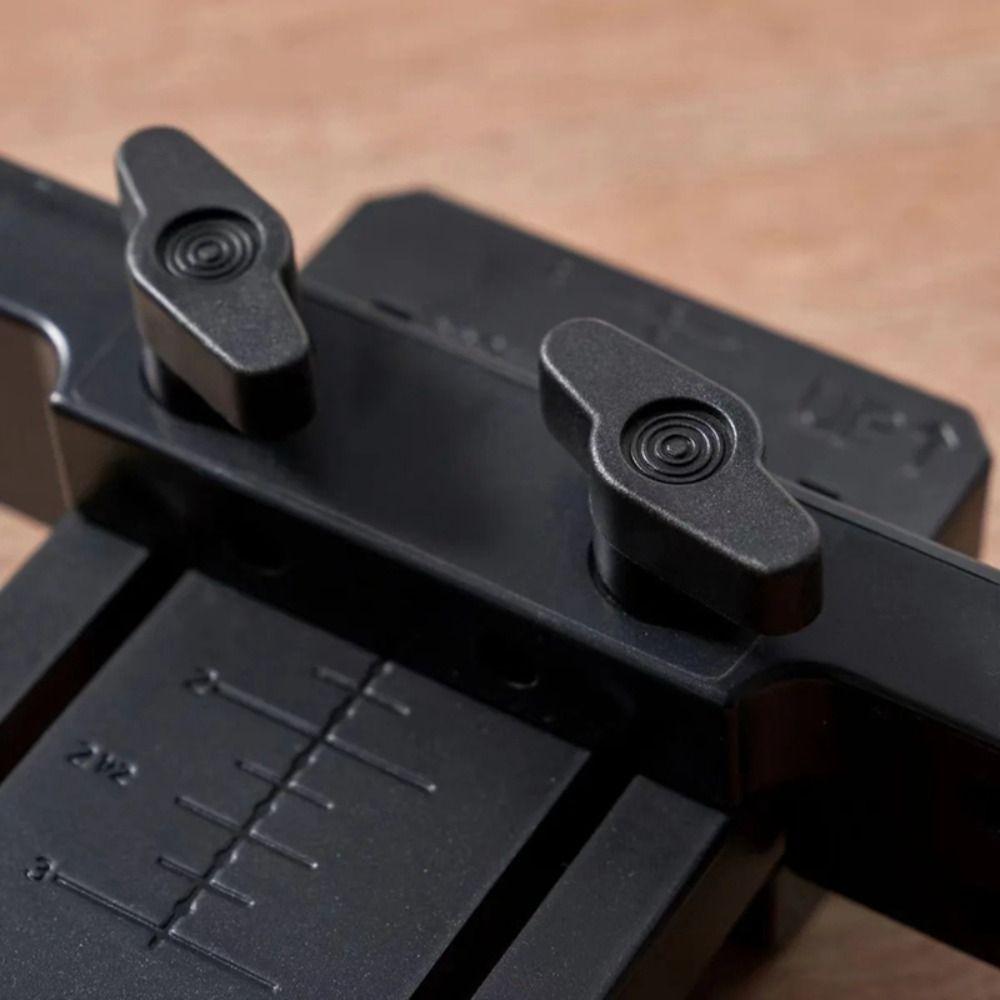 Регулируемый шаблон для монтажа дверцы шкафа Инструмент для выравнивания панели из АБС-пластика Помощник при установке шкафа Дверца ящика