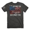 Новая Футболка THIS OFFENDS YOU UNTIL IT DEFENDS YOU Футболка ВТОРАЯ ПОПРАВКА