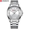 Мужские кварцевые наручные часы CURREN 8429 в стиле Business Casual на стальном ремешке