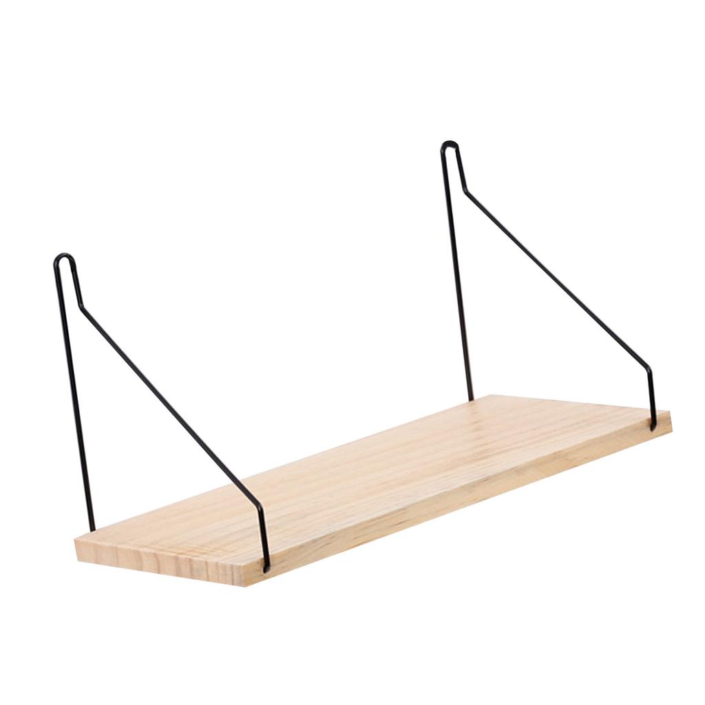 Wooden Wall Shelf, Storage Rack Wall Mounted Floating Shelves for , with Easy Installation and Modern Design, Wood Construction