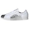 Adidas Originals Han Meilin X  Superstar 80S Pig Leather Low-Top Sneakers Unisex Sneakers White Black Silver ID4388