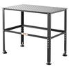 Welding Table 36" x 24" 800LBS Welding Workbench Table with Fixture Holes