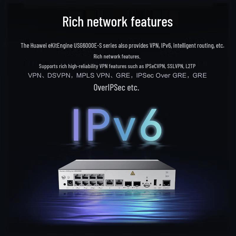 Huawei Kunpeng USG6000E-S03 Enterprise Firewall (CN version)