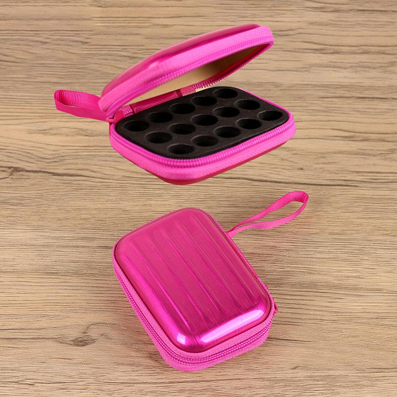 15 отделений, защитный чехол для эфирных масел объемом 1 мл и 2 мл, коробка для хранения роликовых масел