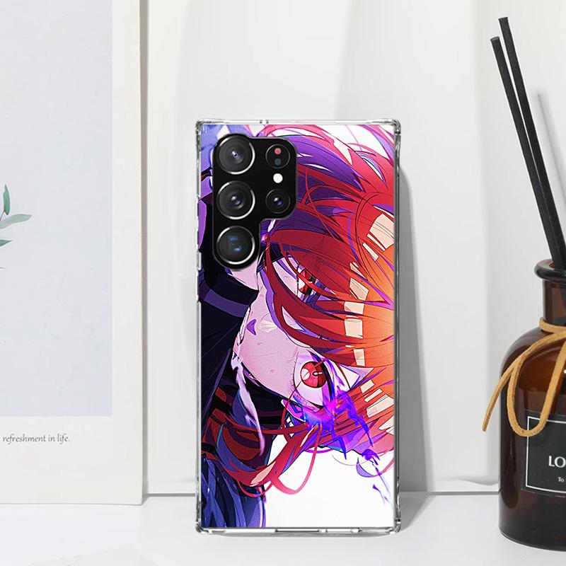 Чехол для телефона Blue Lock Чигири Хёма Для Samsung Galaxy S26 S25 Edge S24 FE S23 S22 Ultra S21 Plus S20 + Художественные Fundas Задняя крышка Gal