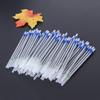 100pcs Refill Pen Silver Lead Pen Marking Pens for Fabric Leather Shoes