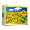 Puzzle Life Sunflower Field 3 Jigsaw Puzzle PL2119, Mixed Colors, 2000 Pieces Jigsaw Puzzle, Childrens Games, Educational Toys