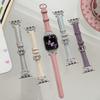 Нишевый корейский кожаный ремешок для Applewatch10 Apple Watch Iwatch9876Se Ремешок для женщин