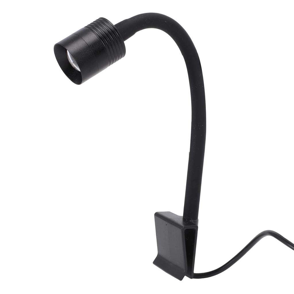 Aquarium Spot Light 3 Color Lighting   IP65 Waterproofing 360 degrees  Rotatable Clamp Arm USB   Clip On LED Fish    