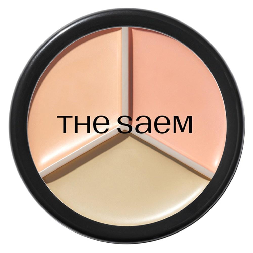The Saem Cover Perfection Тройной консилер-стик 13,5 г, 1 шт., 03 Correct Up Beige