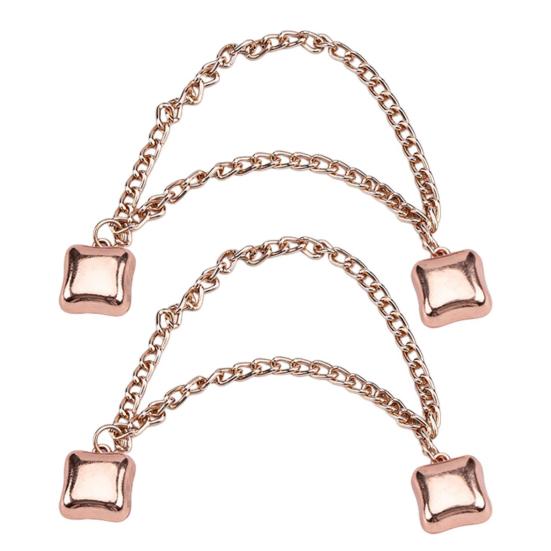 1 пара многофункциональных магнитных зажимов для одежды с цепочкой, многоцелевая брошь без штифта, металлические пуговицы, зажим для одежды, шали, шарфа, брюк, манжет, магнит