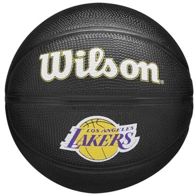 Wilson Командный сувенирный мини-мяч Los Angeles Lakers, Унисекс черный Баскетбол