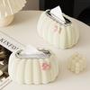 Household Spring Napkin Box With Shell Shape Smooth Extraction Modern Style Tissue Holder Suitable For Living Room Decoration