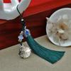 1 шт. брелок модные товары для рукоделия новые подвесные украшения диффузор дворцовый колокольчик кисточки металлический медальон кулон