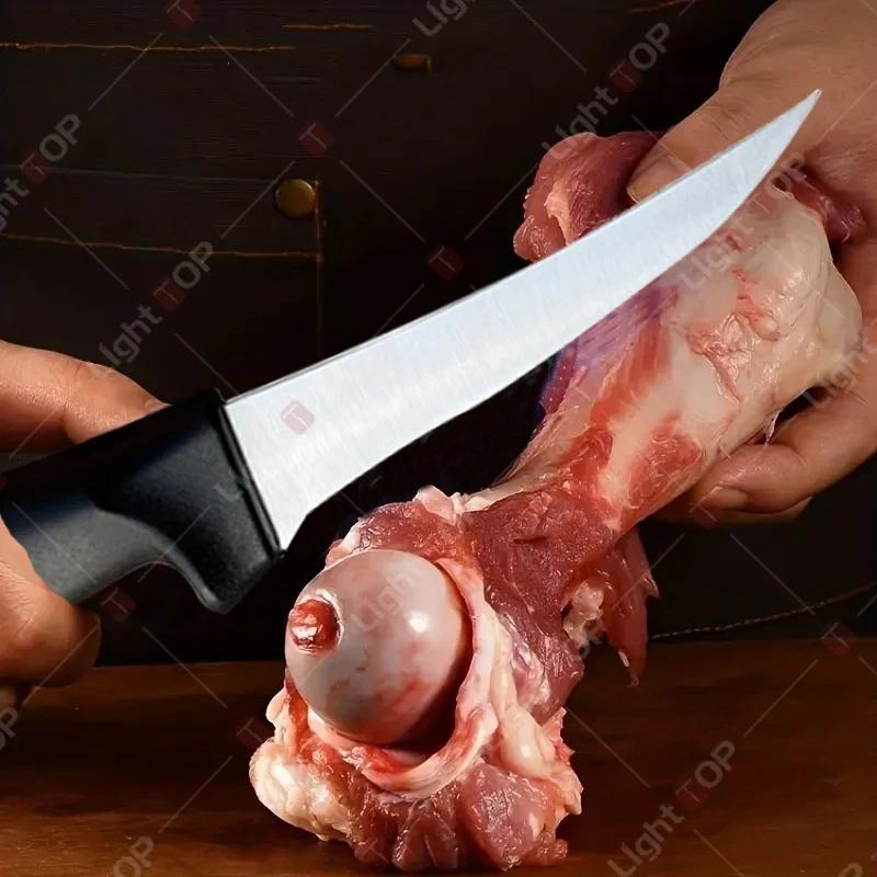 Профессиональный поварской нож, мясной тесак, филейный нож из нержавеющей стали, нож для нарезки фруктов, ножи и аксессуары для нарезки рыбы