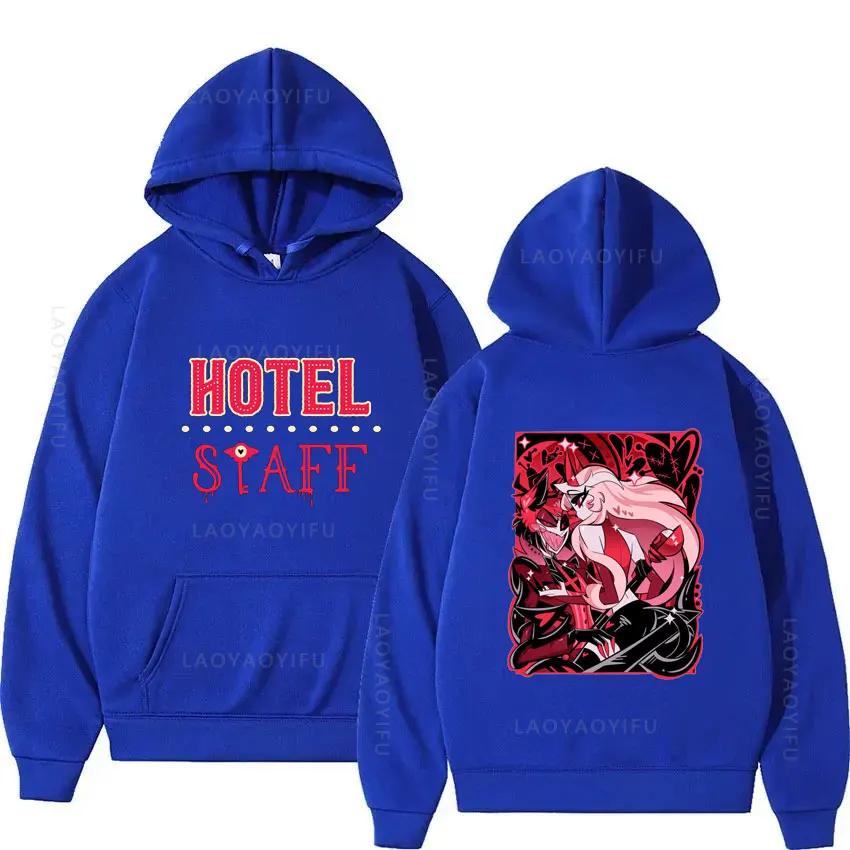 Hazbin Hotels Alastor Theme Hoody Hooded Shirt Sweatshirts for Men Men's Hoodies New & Graphic Essentials Hoodie Sweatshirt