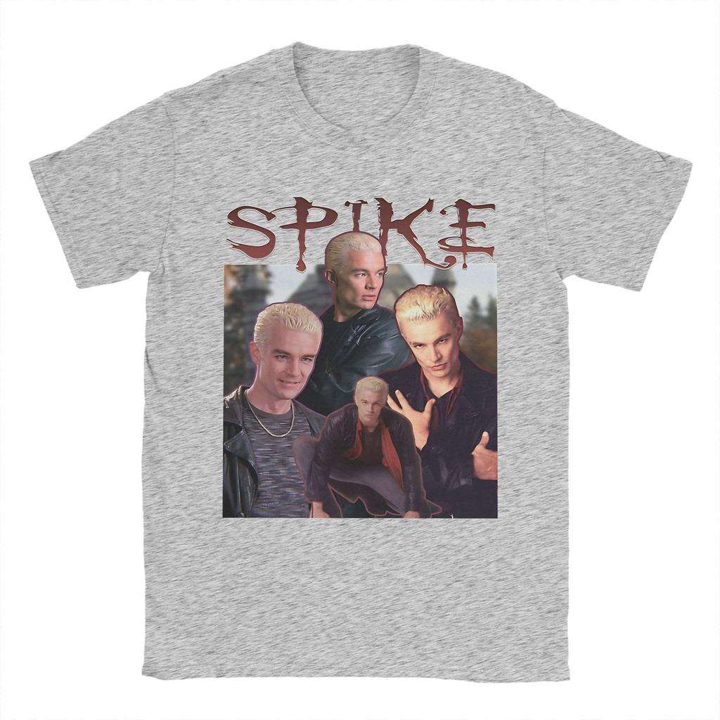 Men Women Graphic Print Buffy Spike The Vampire T Shirt Tee 100 Cotton  Tshirts Clothing