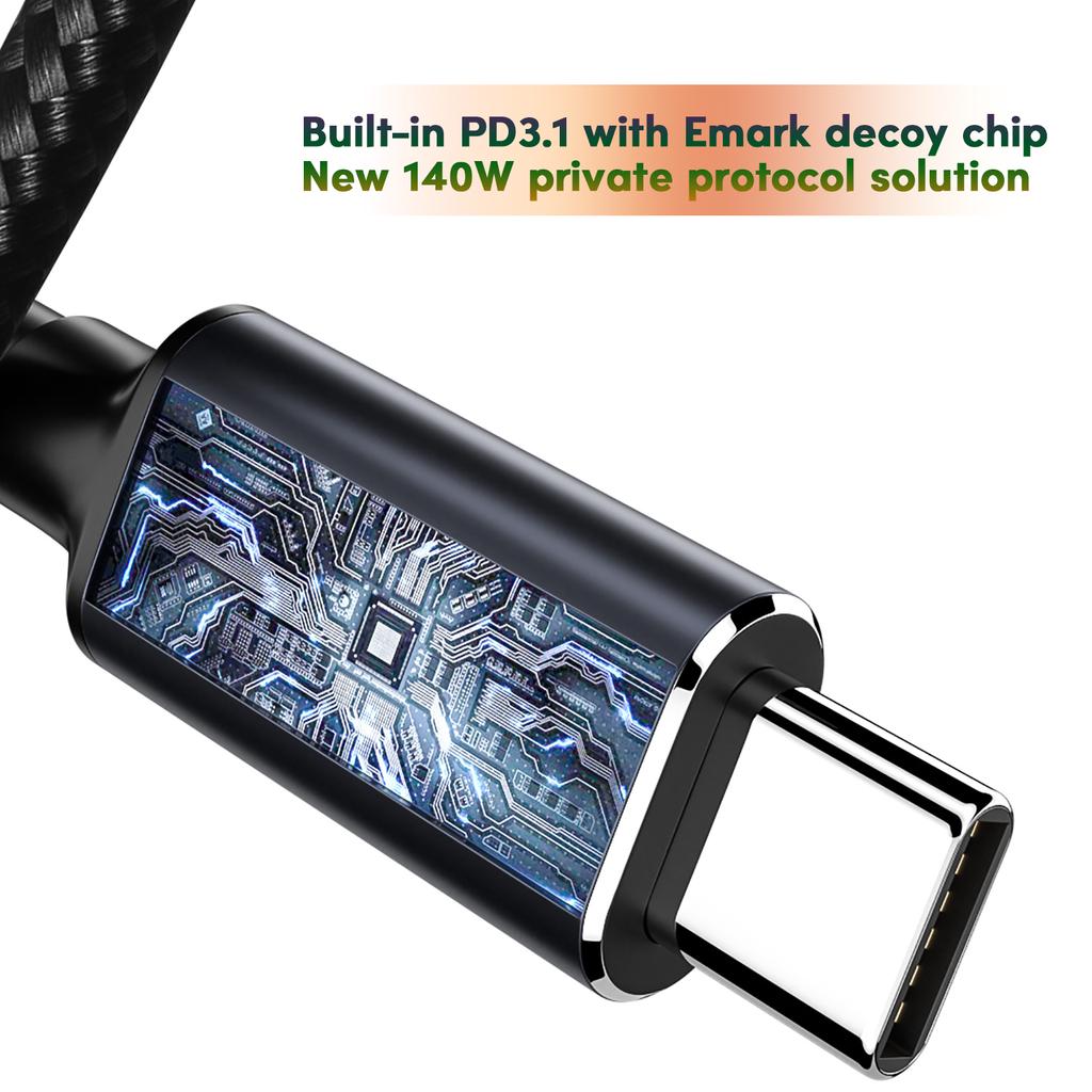 140 Вт PD USB Type C Male Input to DC5.5x2.1mm 5.5x2.5mm Male Power Charger Cable for Laptop Notebook Charger Cable