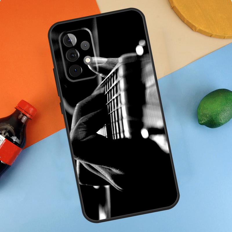 Музыкальный чехол для гитары для Samsung Galaxy A54 A34 A14 A51 A71 A13 A23 A33 A53 A73 A12 A22 A32 A52