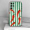 Чехол для телефона L-Love Red Chili для Samsung S25, S24, S21, S22, S23, S30, Ultra, S20, Plus, Другие Мягкий Черный Чехол