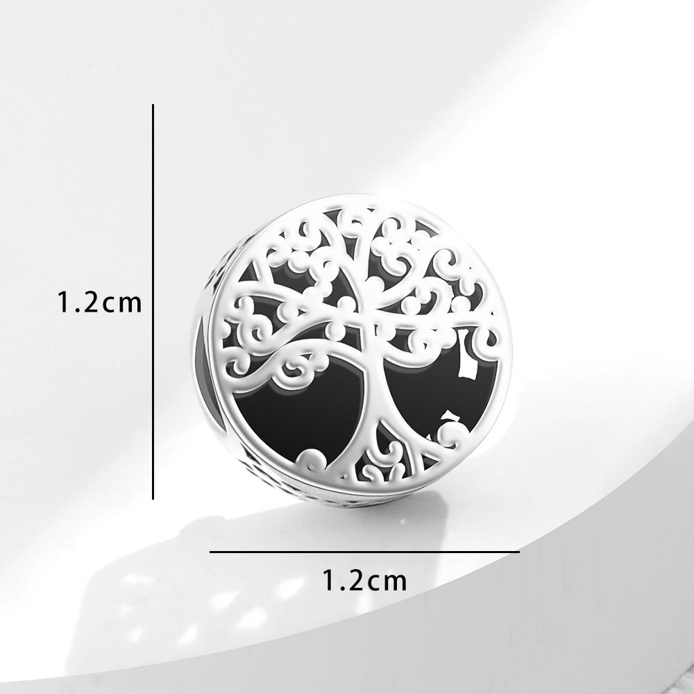 New 925 Silver Turtle Firefly Owl Tree Life Dreamcatcher CZ Zircon Charm Fit Bracelet Women DIY Jewelry Gift