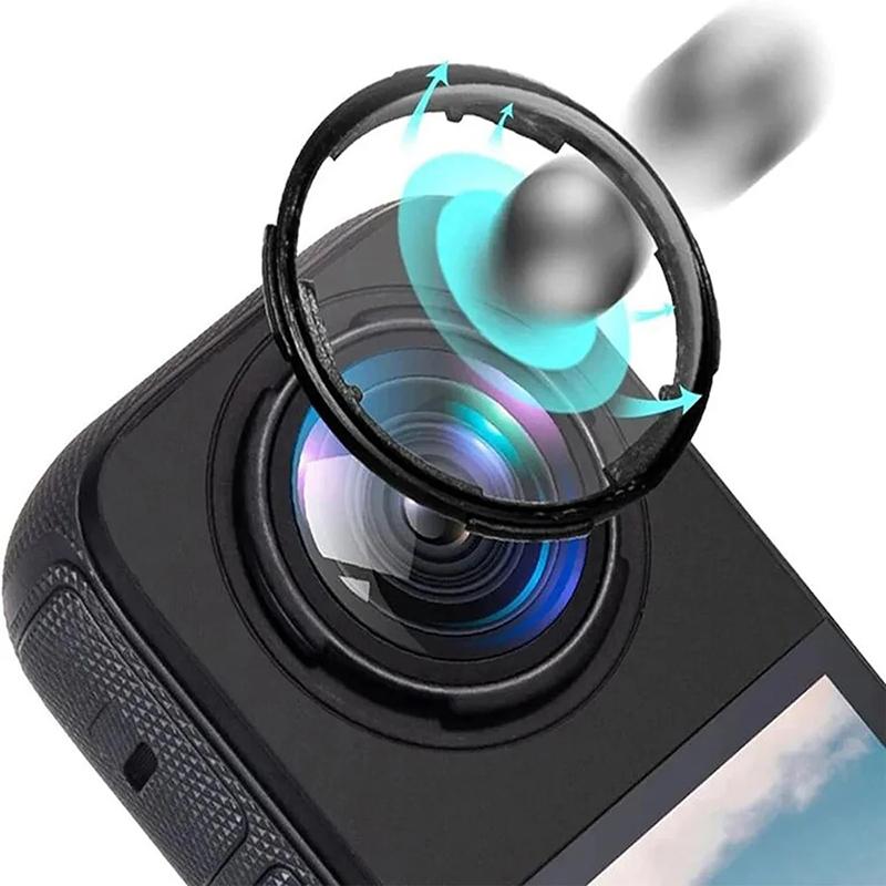 Защитная пленка для экрана с защитой от царапин для Insta360 X4, силиконовая настольная подставка, крышка объектива для Insta360 X4, аксессуары