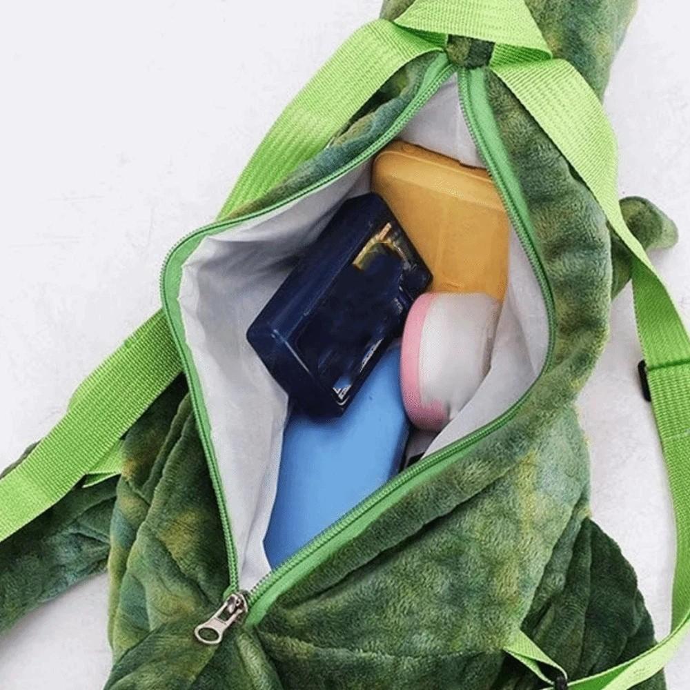3D Plush Dinosaur Doll Creative Cute Dinosaur Backpack Animal Dinosaur Bag Children School