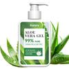 Aloe Vera Gel, Moisturizing Cream, High Purity Aloe, Soothing, Calming, Cooling, After Sun Repair, For Family Use-200g