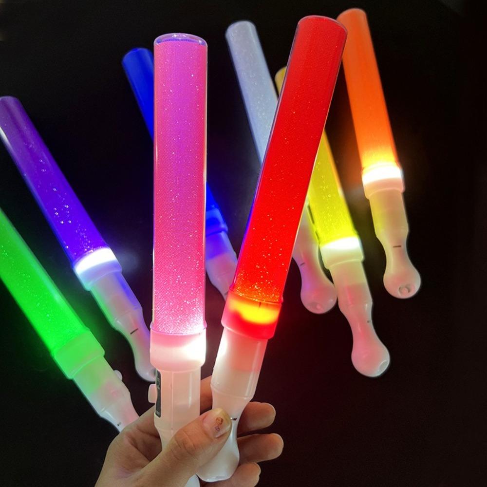 4PCS Multicolor Luminous Stick Bar Three Gear Switch Light Stick Flash Sticks  Birthday Parties