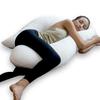 BlueBlood Body Pillow That Makes It Easy To Sleep On Your Side Silent Sleeper Comfortable To Hold U-shaped (with Cover)