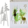 Christmas Tree Cedar Cutting Die Stencil for DIY Scrapbooking Album Paper Card