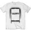 The 1975 The Black Tour White Unisexs Tshirt Unisexs