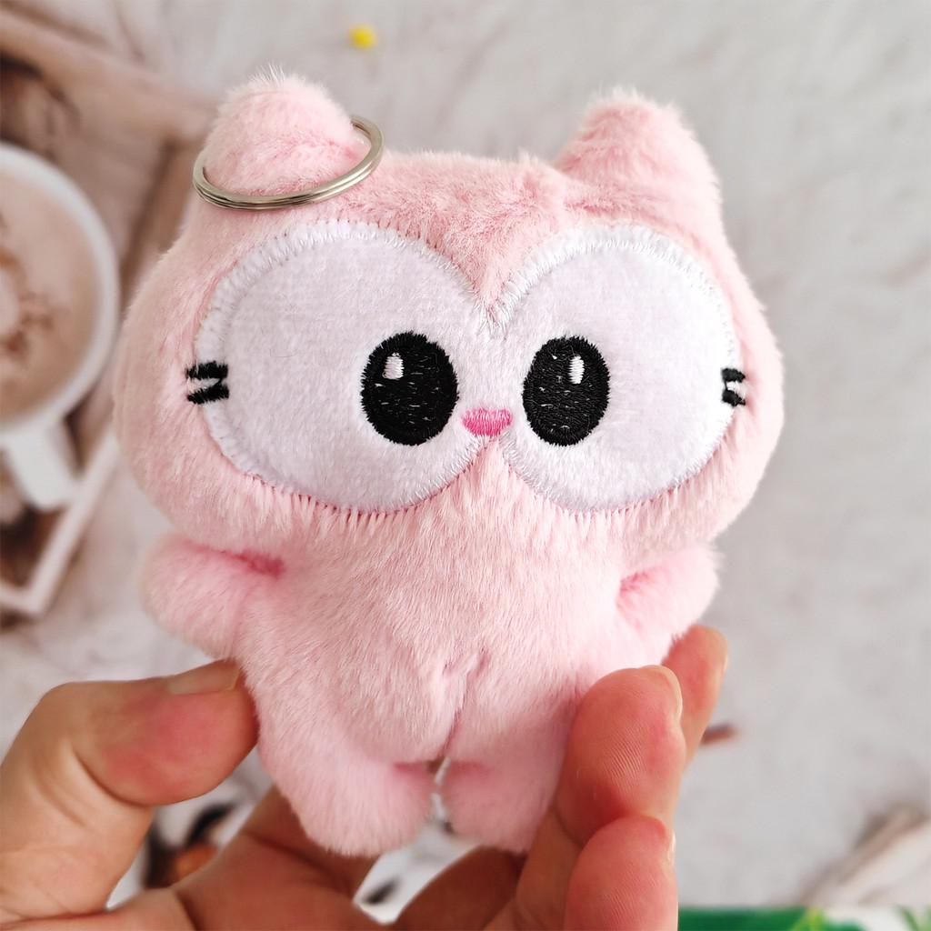 Pink Garfield Plush Keychain With Pp Cotton Filling Perfect For Collectors And Gifts