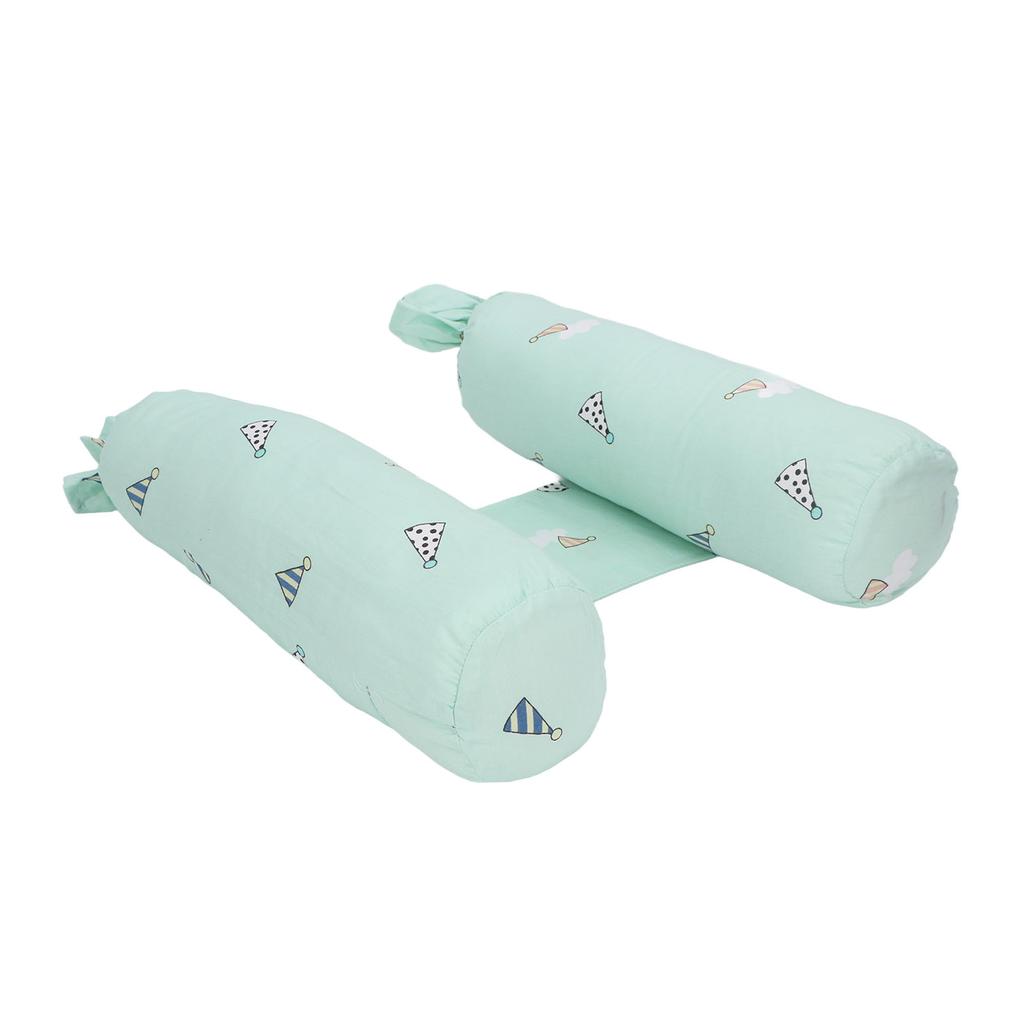 Baby Anti Roll Side Sleep Pillow Soft Comfortable Toddler Neck Support Positioning Back Cushion for