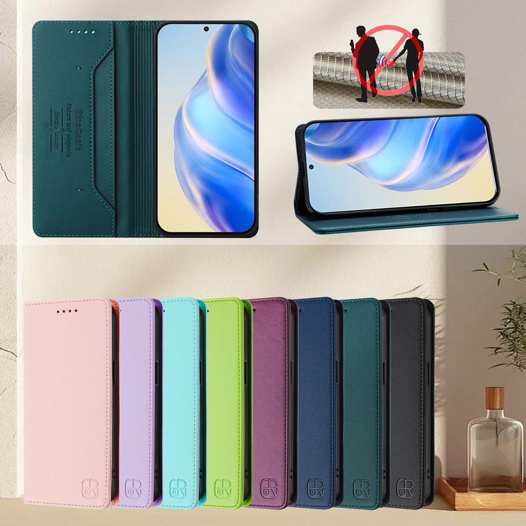 Для Huawei P20,P30,P40,P50,P60,P Smart 2019,Honor 9 Lite,X6,X8,X5b,X9b,X50,X60,... Премиальный чехол-кошелек из искусственной кожи, ударопрочный и с блокировкой RFID