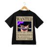 Zoro One Piece Wanted Poster T-Shirt - Anime Unisex Tee Roronoa Zoro Gift Shirt