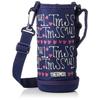Replacement Two-Way Bottle FHO-801WF with Handy Pouch, Navy Heart (NV-H)