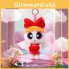 Powerpuff Girls The Blossom Bubbles Buttercup Angel Plush Keychain Design Bow
