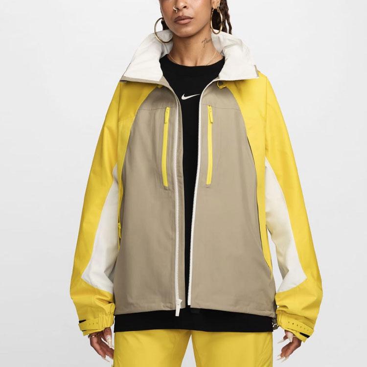 Nike X NOCTA LArt Bala Tech Jacket Vivid Sulfur/Sail/Balightic Blue Unisex Outerwear Multi-Color FD2160-247