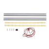 2PCS Top Mount LED Light Strip Kit for Prusa MK4 24V 2 Colors 3D Printer LED Light Bar with Power Switch for Upgrade