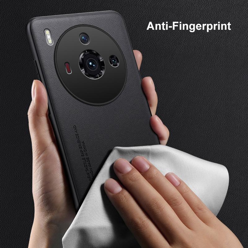 Luxury PU Leather Case For Nubia Z50S Pro Back Cover Matte Silicone Shockproof Protection Phone Case For ZTE Nubia Z50S Pro 5G