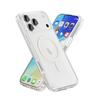 For iPhone 17 Pro Max Magnetic Case Compatible with MagSafe PC+TPU Clear Phone Cover