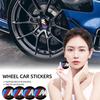 4Pcs Car Wheel Rims Center Hub Caps Emblem Car Accessories For M3 M4 M5 M6 F20 F30 G20 F31 F34 F10 G30 F11 X3 1 3 5 Series