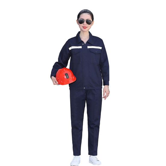 2 шт./компл., унисекс, рабочая одежда, костюм, износостойкий, со светоотражающими полосками, безопасный рабочий карман, пальто, комплект брюк