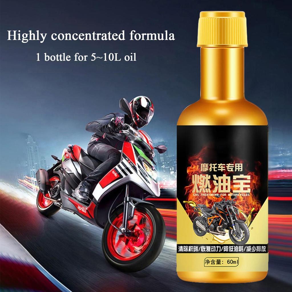 60 мл Эффективное средство для удаления нагара Присадка к маслу Очиститель двигателя Каталитический нейтрализатор Промывочное средство для двигателя для мотоциклов
